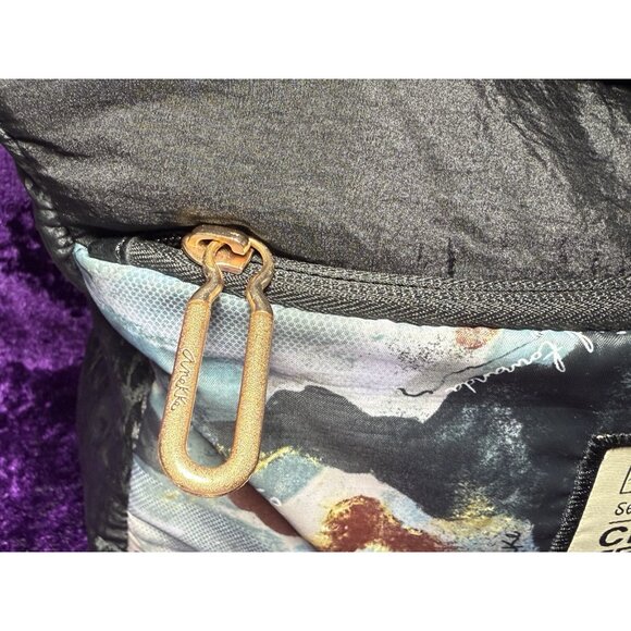 ANEKKE Shoulder Bag Nature Woods Black Eco Recycled Canada Map Crossbody - Picture 9 of 16